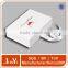 ribbon box pure white with a folding magnet