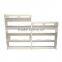 Natural white colour shoe rack malaysia with beautifully design