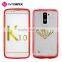 New stylish multi color tpu supcase transparent ultra thin crystal mobile accessories for LG K10