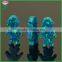 synthetic opal manufacturer OP36 blue green child boy opal chain necklaces charms for boys