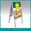 Double sides advertising poster stand