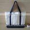 Plain colour with high capapcity carry canvas bag in shopping bags