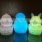 Novelty And Cute color changing LED night light easter bunny toy