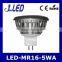 AC/DC12V 5W 2835smd MR16 led spotlights