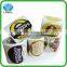 Custom printed adhesive vinyl label roll