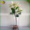 2016 factory wholesale artificial flower plastic artificial orchid flower indoor decor artificial flower