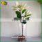 Plastic fake flower home decoration atificial orchid flower