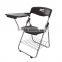 Factory Price Wholesale Cheap Plastic Folding Chair Writing Pad