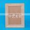 China supplier hear in heart handmade OEM&OEM decor natural wood photo frame picture frame