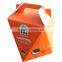 Custom printing foldable food grade paper burger box in Beijing China