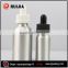 15ml 30ml New product cosmetics packaging round shoulder aluminum bottle