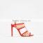 Fashion gladiator high heel sandal shoes for women