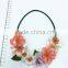 Pretty garland headband flower crown