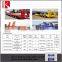 Factory directly 3 axle low bed semi trailer for heavy duty