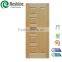 Veneer faced hdf molded panel wood door skin