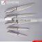 6 pcs stainless steel hollow handle kitchen knife set with wooden block stainless steel mirror kitchen knife