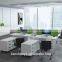 Foshan manufacturer 2 seats office desk partition with good price