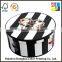 Luxury customized rigid cardboard round gift box/storage box