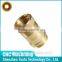 brass cnc turning part cnc machining threaded sleeve