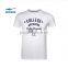 ERKE wholesale casual style summer white printed letters round neck mens cotton t shirt