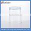 LongRun 19oz clear glass plain design candle holder low price wholesale