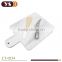 White marble cheese board new design marble cheese board