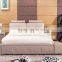 French style Fabric PU PVC Double Bed for Bedroom Furniture F1522