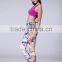 Custom Printed Gym Activewear Dreamy Pattern Sublimated Workout Pants For Women