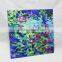 Wall mounted custom abstract acrylic painting