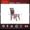 Hot-sale bottom price red suede church chair