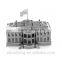 Souvenir jigsaw gift White House 3d building educational puzzle diy gift