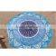 2016 Hotsale Chiffon Gypsy Customize Color Round Beach Tablecloth Blanket