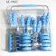 24PCS Plastic Handle Cutlery Set With PVC Box