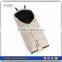 Central zipper design soft and warm stroller baby footmuff