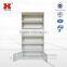 Cheap Library Steel Magazine Rack With Storage Cabinet