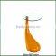 Modern Contemporary Glass Side Table Orange