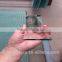 4MM beveled glass pieces cluster bevel toughened glass