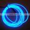 Multi-color high brightness flexible light rope /glow EL wire for decoration
