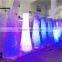 wedding decoration flower stand for wedding with led