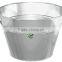 Silver Metal Party Drink Tub with Handle