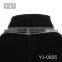 Multi Pendant Jewelry Trendy Long Leather Tassel Bib Crystal Rosary Necklace
