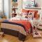 four six 2014 new fashion lattice king size queen size full size twin size bedding set