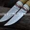 Doshower tool cutter with chef knife set of damascus steel hunting knife