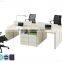 Wholesale fresh color panel office workstation for 4 person