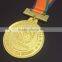 custom angold antique religious medal for school Competition,cheap running medals