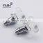 Contemporary Thomasville Furniture Chrome Base Interior Crystal Door Knobs