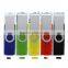 2017 style Logo printed swivel OTG usb flash drive 128gb 64gb 32gb 8gb