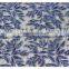 Modern design high quality bling blue sequin mesh fabric for evening dress