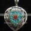 Pendant Locket White Metal