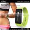 2016 newest smart wristband with high quality chip bluetooth fitness bracelet with heart rate monitor